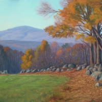"Fall Morning Mt. Kearsarge" by Lisa Jelleme #48 Graves Easement