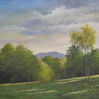 "Sunapee Through the Trees" by Ron Brown #95 Star Lake Farm Easement