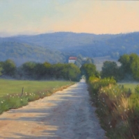 "The Road Between" by Lisa Jelleme #78 Hersey Family Farm Easement