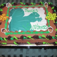 The Thank You cake