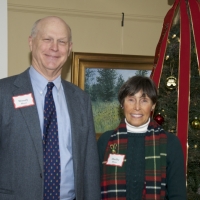 Founding Board Chairman, Woody Blunt and his wife, Shelby