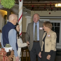 Debbie Stanley and Douog Lyon welcome the Pat and Judy Zilvitis.