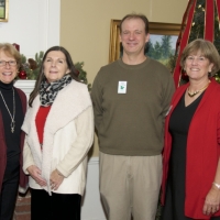 Staff L-R: Patsy Steverson, Debbie Stanley, Andy Deegan and Peggy Hutter